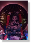 Ganesha`s Altar - Fertig und Ausgeleuchtet